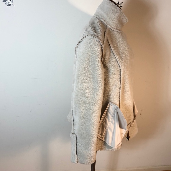 Old Navy vegan Suede Jacket Medium - Picture 14 of 16